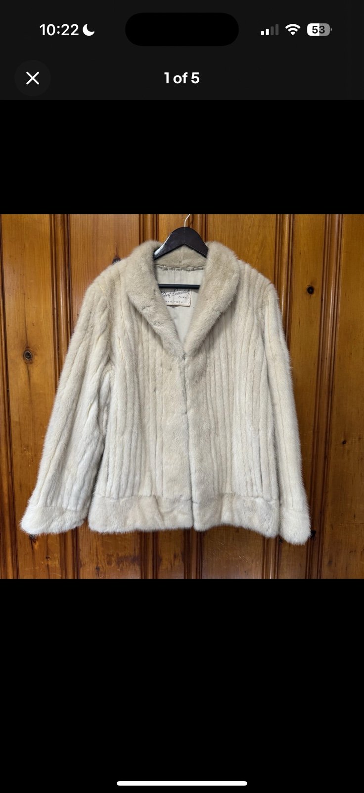 Vintage 70s Robert Benedick New York Furs Jacket