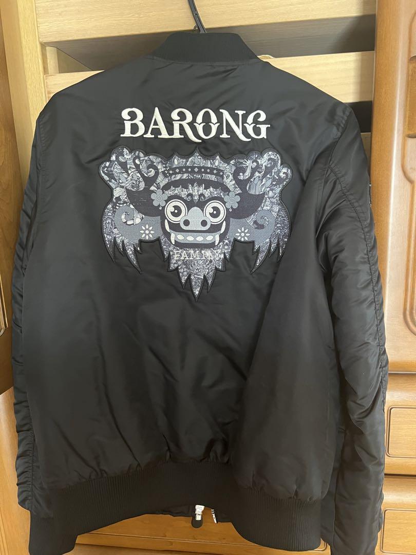 け*お様 BARONG FAMILY MA-1 ※サイン入り WACKO MARIA “FUCK”刺繍リバーシブルスカジャン【XL】ワコマリア