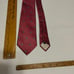Givenchy Vintage 100% Silk Cranberry Red Necktie Tie