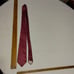 Givenchy Vintage 100% Silk Cranberry Red Necktie Tie