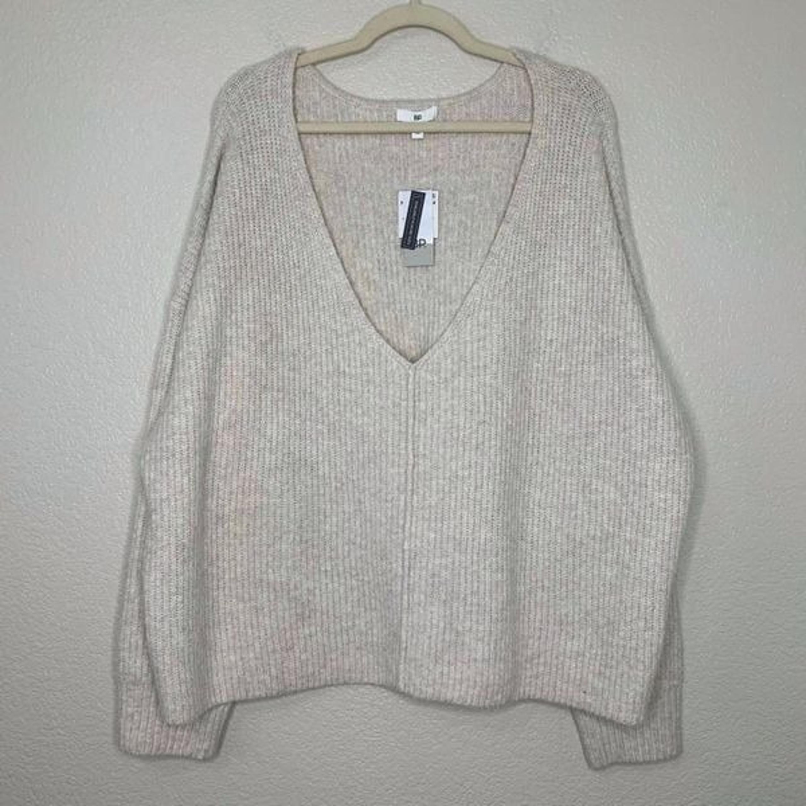 Nordstrom Women’s Size 3X V-neck Soft Ribbed Sweater - bp