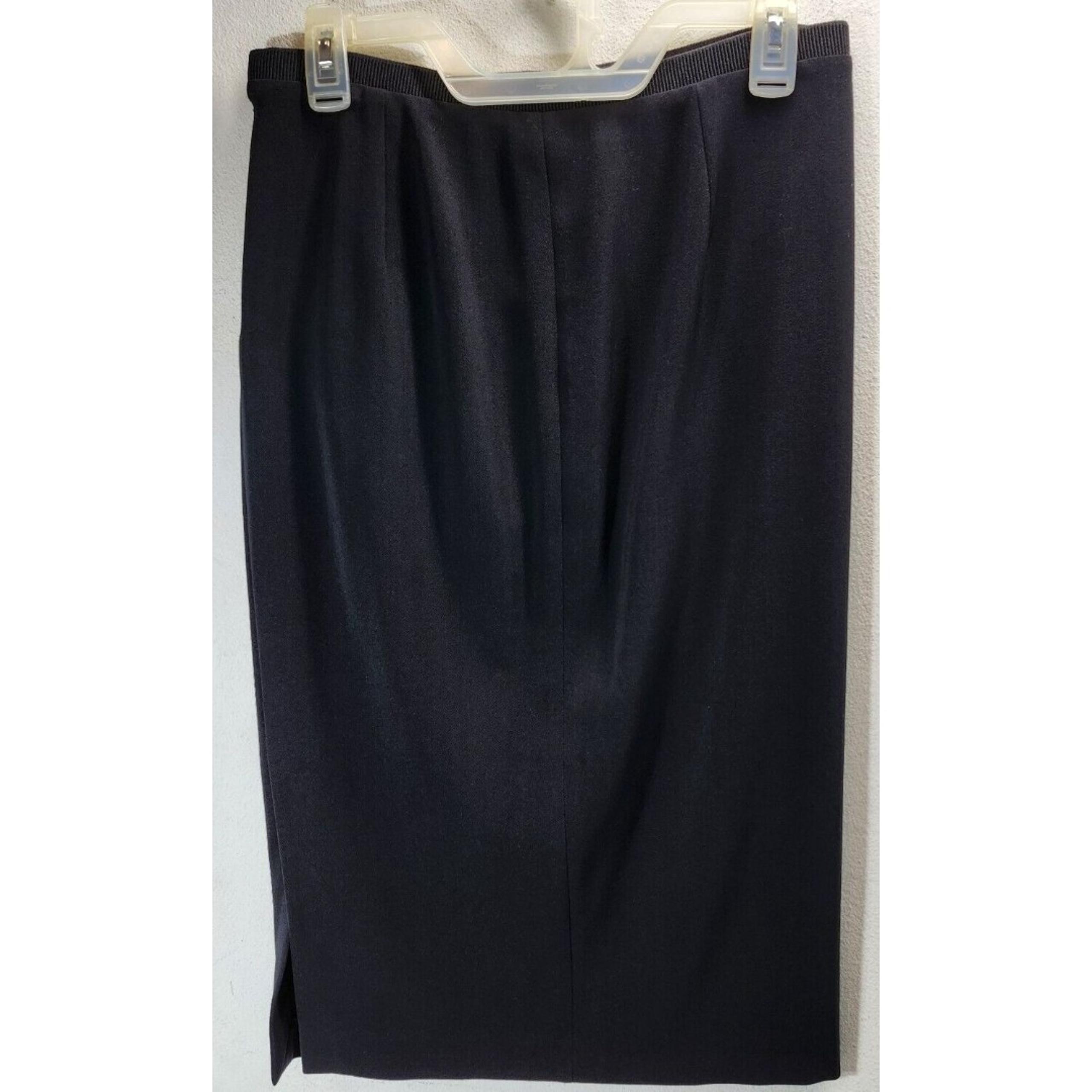 Zara Women's Midi Skirt Size Medium Black Midi A-Line NEW