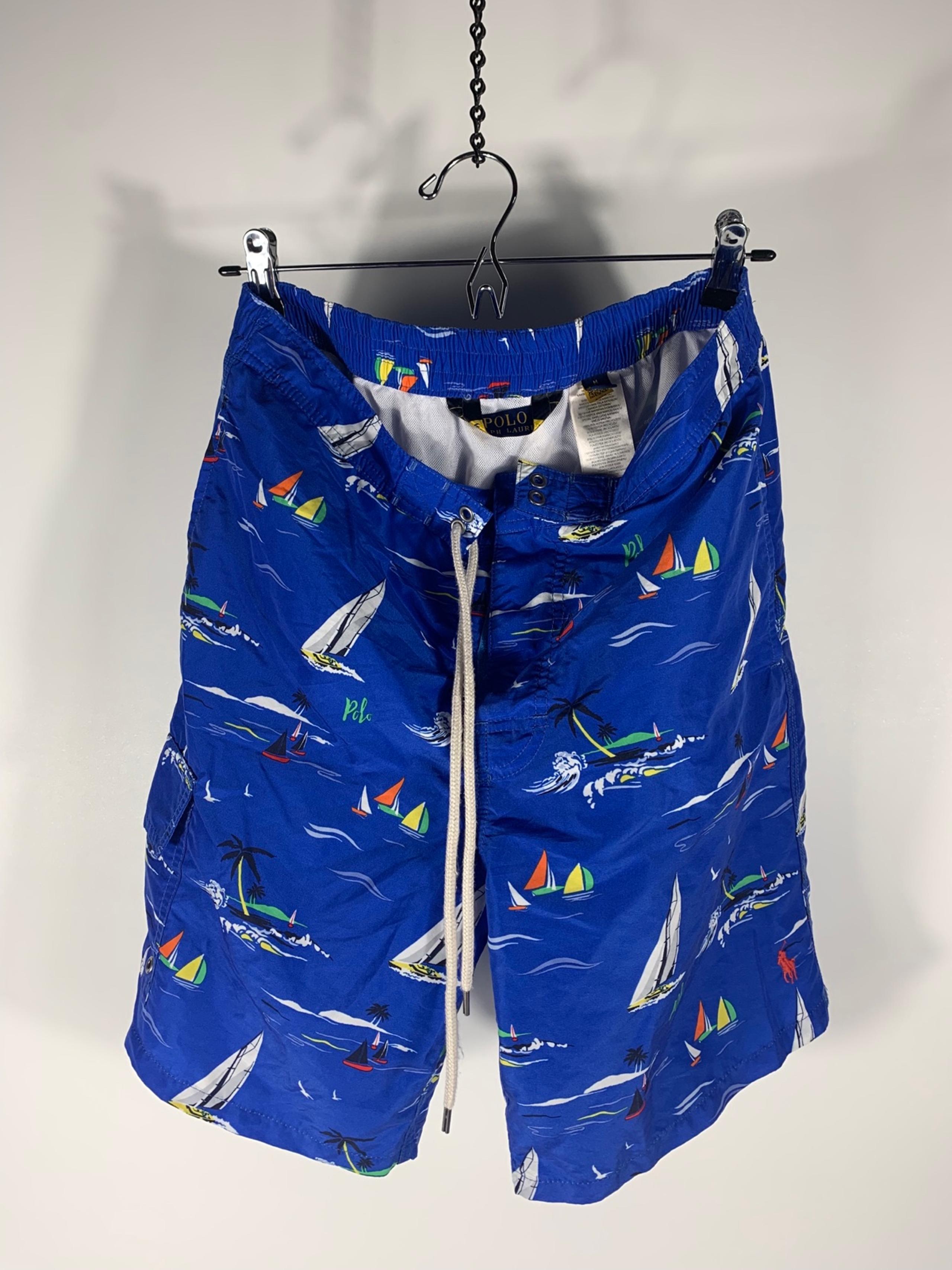 Men’s Ralph Lauren VTG Swim Trunks Sz M