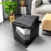 Storage Ottoman,Folding Foot Stool with Thicker Foam Padded Seat, 17x13x13in