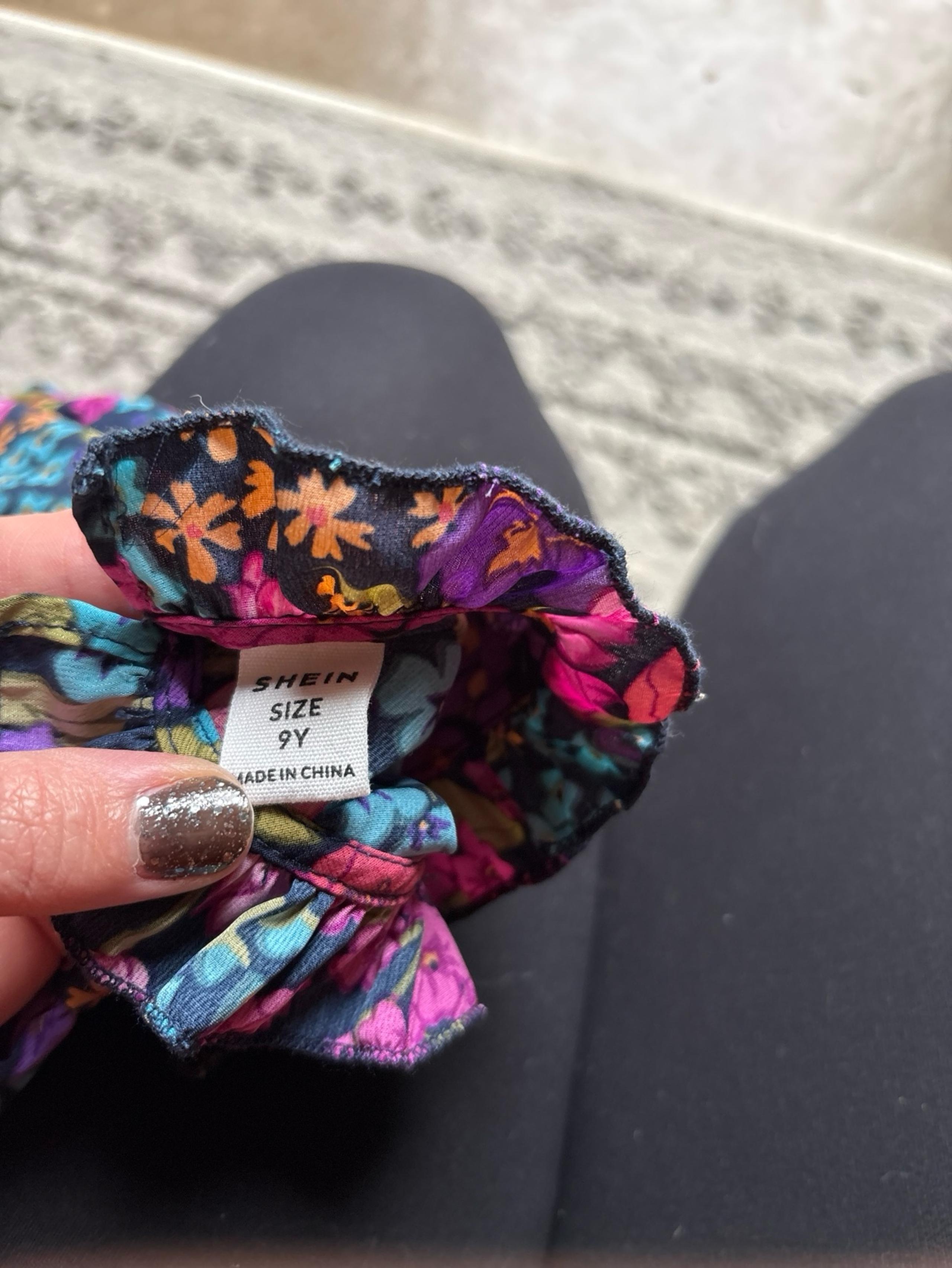 SHEIN DRESS size 9Y floral