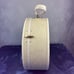 Vintage Samsonite 5420 Hat Box Train Hard Case Luggage Suitcase With Handle Gray