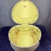 Vintage Samsonite 5420 Hat Box Train Hard Case Luggage Suitcase With Handle Gray