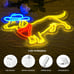 Cowboy Neon Sign for Wall Decor Dog Cowboy Hat Neon Light Western Cute