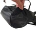 The Sak Carryall Shoulder Tote Crossbody Black Leather Buttery Soft Boho Y2k EUC