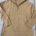 Barefoot Dreams CozyChic Lite Quarter Zip Beige Tunic Sweater Size M