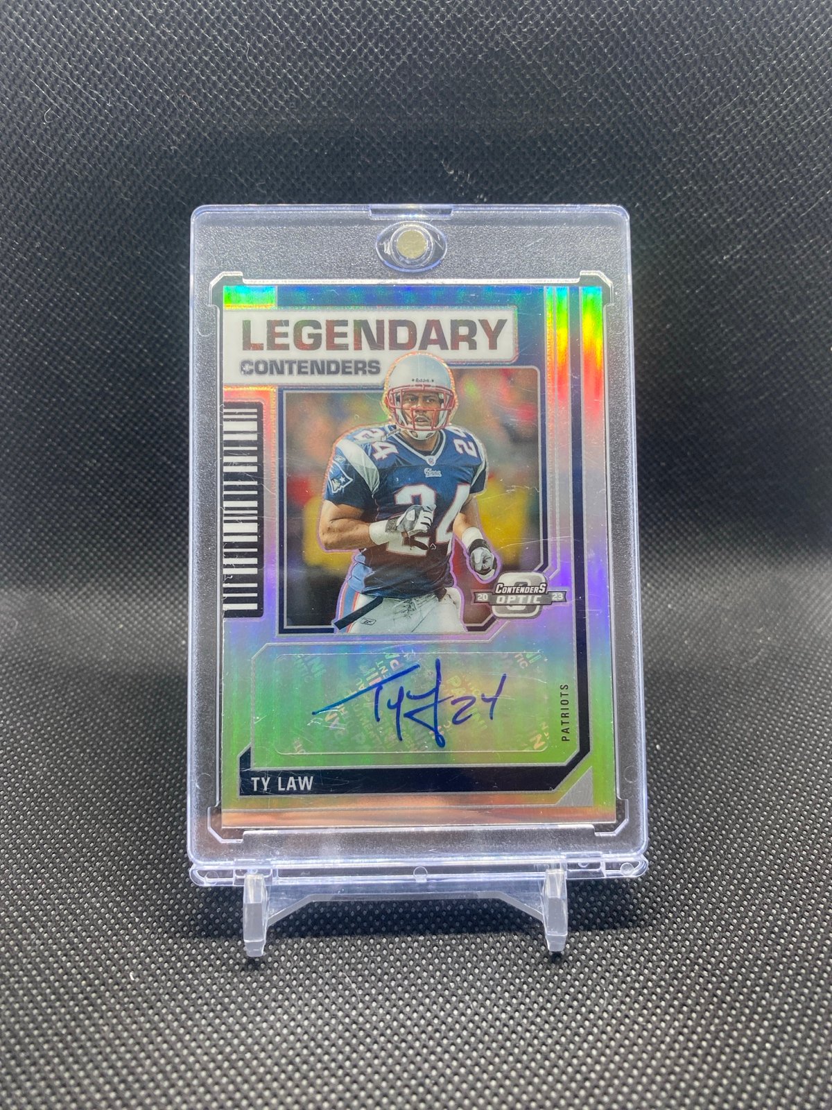 Ty law contenders optic auto /50