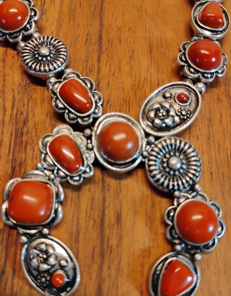 necklace is a Southwestern style