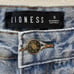 Lioness distressed denim high rise jeans