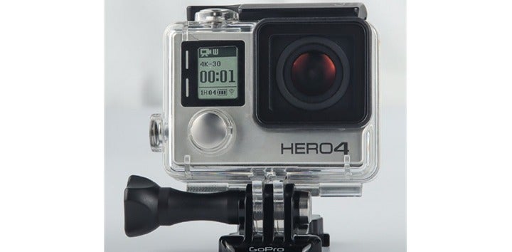 GoPro HERO4 Silver 12 MP Action Camera + 8G SDCard + Waterproof Case
