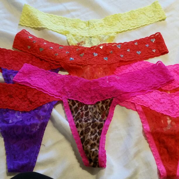 Women's Lacy Thongs, size M/L