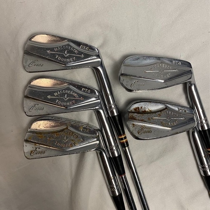 MacGregor Tourney PT4 Even Number Iron Set 2/4/6/8/9 NC8827 MacGregor Tourney PT4 Even Number Iron Set 2/4/6/8/9 NC8827