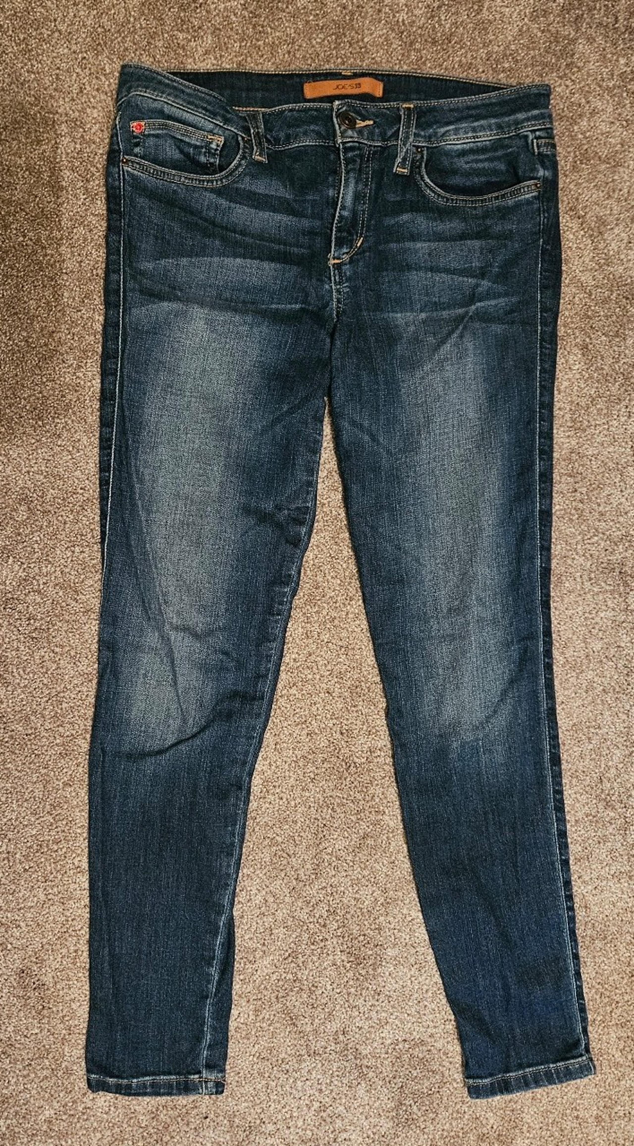 Joe's Jeans The Vixen Ankle Mid Rise Denim Blue Jeans Women's Size 30