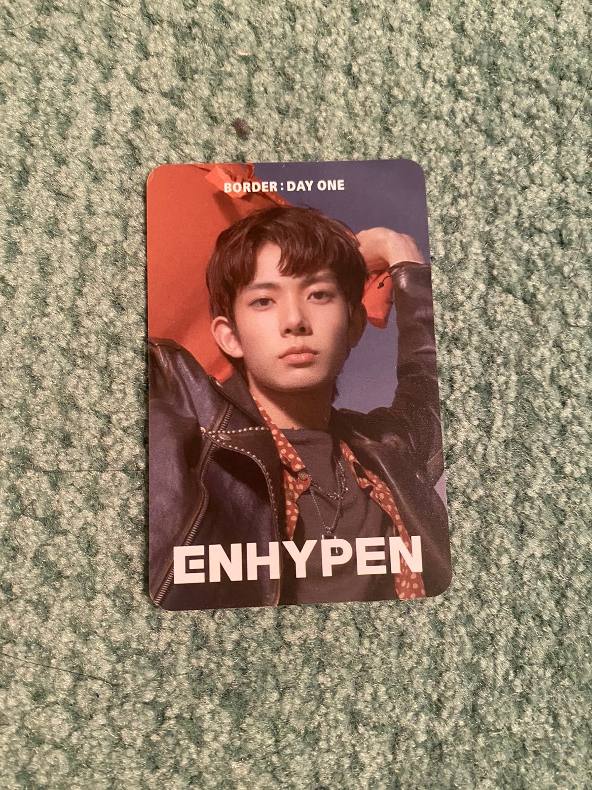 ENHYPEN HEESEUNG YIZHIYU BORDER DAY ONE PHOTOCARD PC