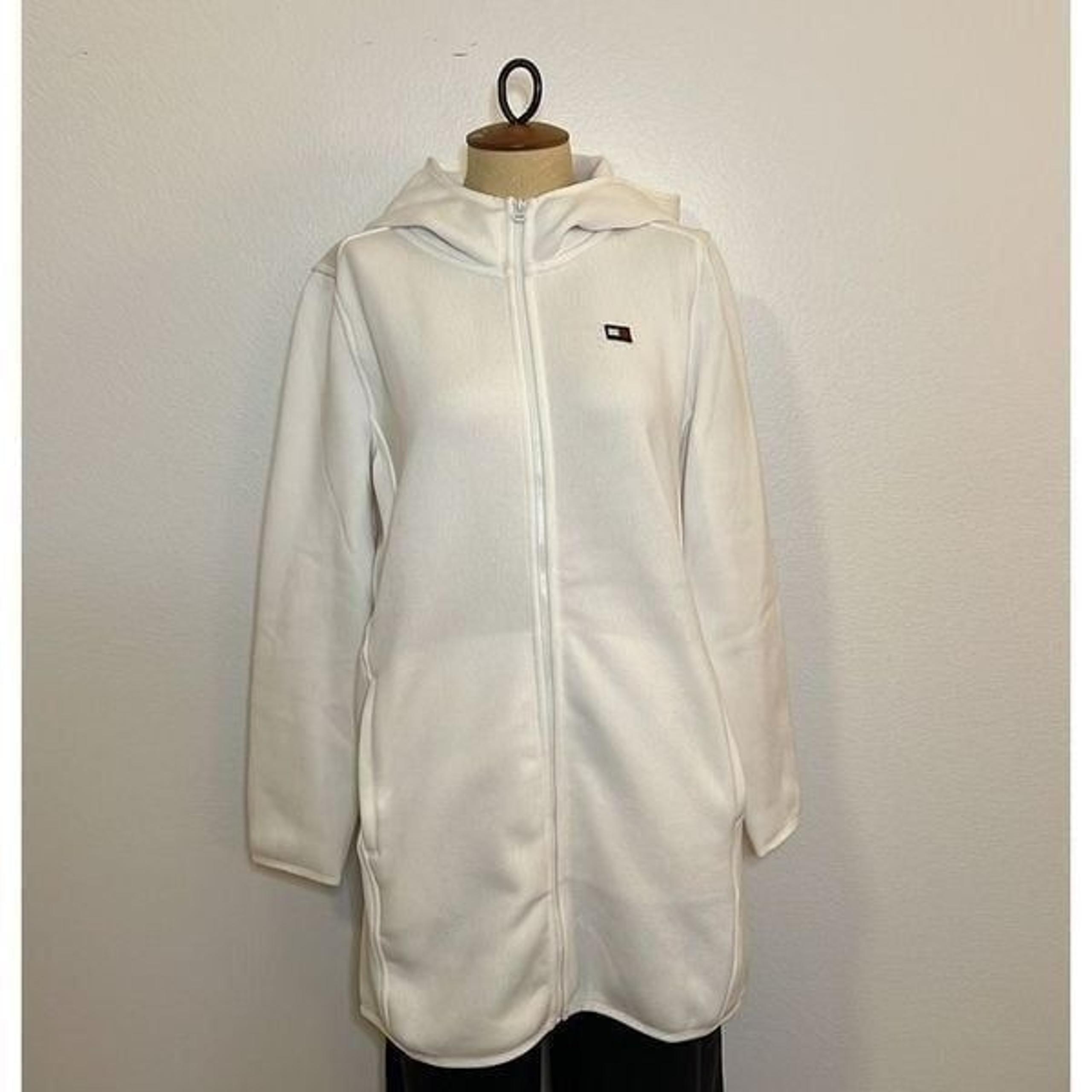 Tommy Hilfiger Zip Front Hoodie Long Fleece Jacket Size XL