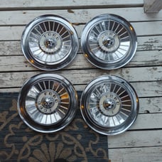 1957 Ford hub caps