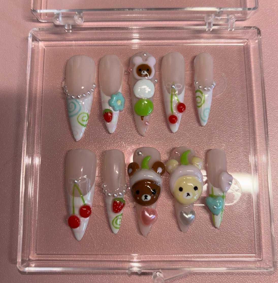 Kawaii Sanrio Handmade Press On Nail Set