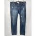 CAbi Distressed Slim Boyfriend Jeans Denim Womens Size 8