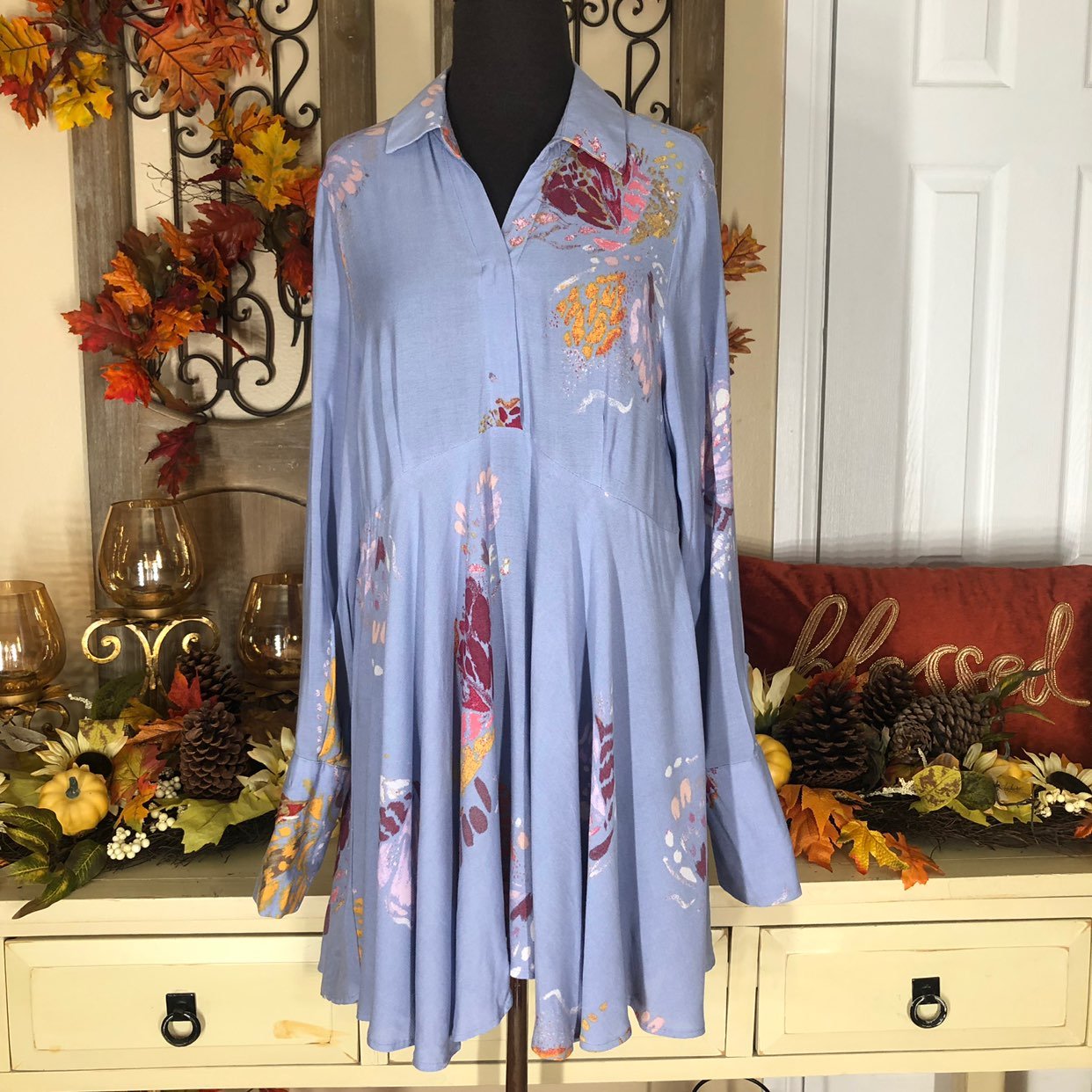 free people| womens floral print dress