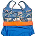 Averie | Women | Lailani Belted Floral Beach One Piece Swimsuit | Size Large