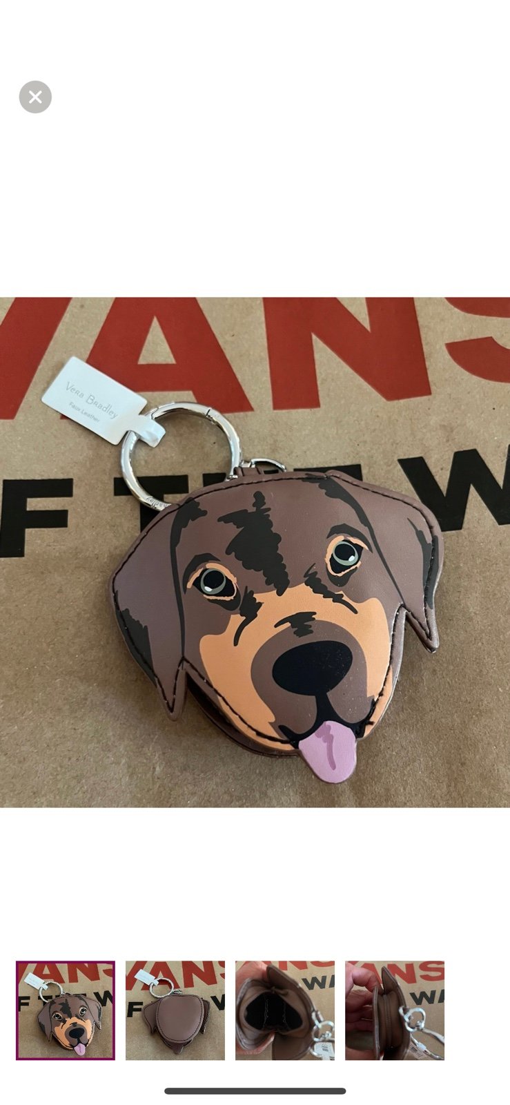 Vera Bradley Dog Bag Charm