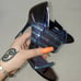 Francesco Sacco Heels Blue Crystal Rhinestone Sandal Stiletto Italy 36