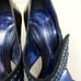 Francesco Sacco Heels Blue Crystal Rhinestone Sandal Stiletto Italy 36