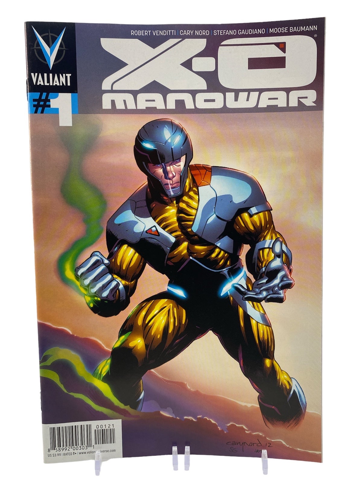 2012 Valiant Comic X-O Manowar No. 1