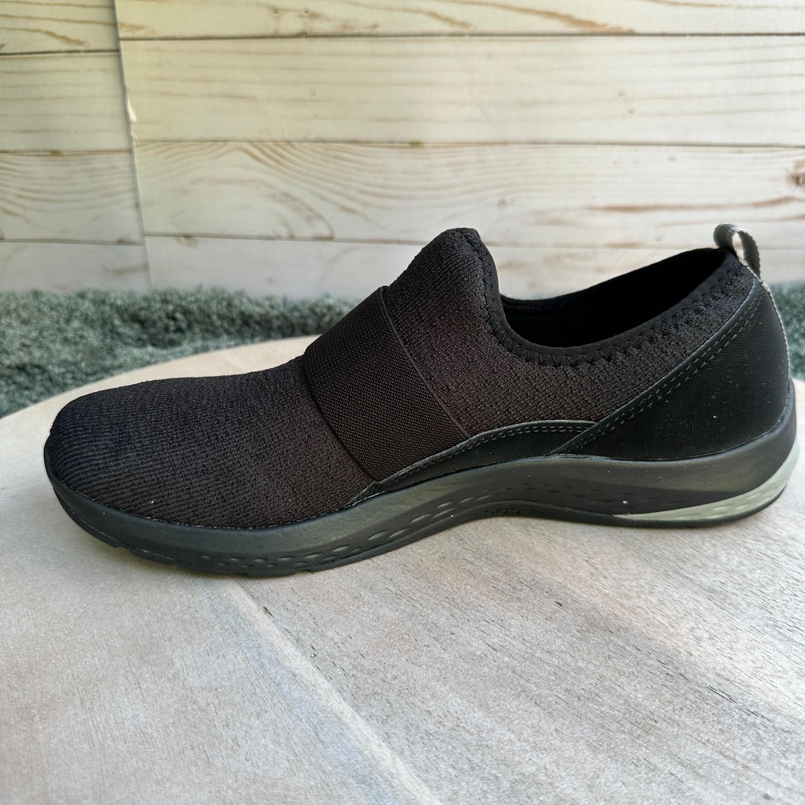 New Ryka Easy Going Womens Slip On Shoes Size 10 Black Casual Comfort Shoes