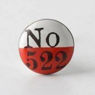 Anthropologie Red Lucky Number Drawer Knobs (5)