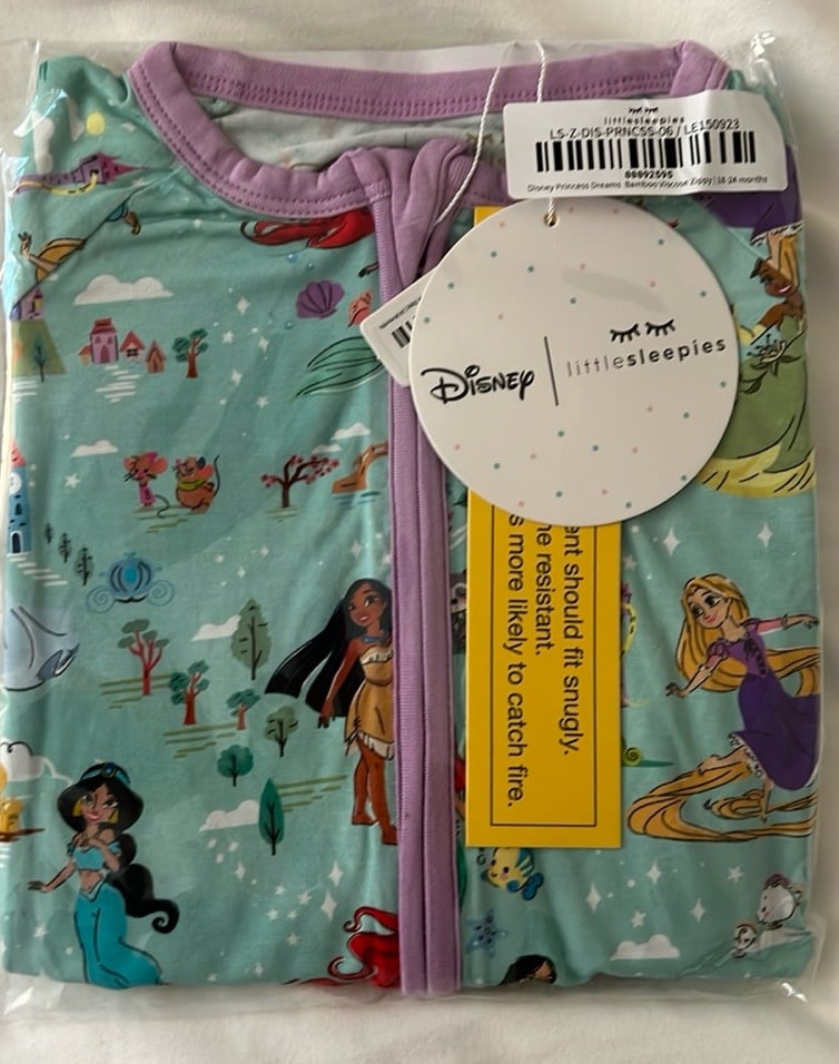 Little Sleepies Princess Dreams Zippy (18-24 months)