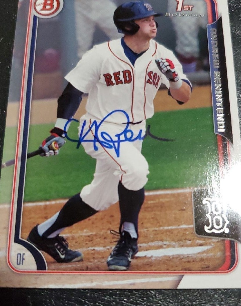 Andrew Benintendi Autograph Rookie Card