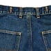 VTG 90s Machine Patchwork Jeans 36x34 Y2K Hip Hop Baggy Carpenter Faux Leather