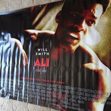 ALI - MOVIE BANNER WITH WILL SMITH