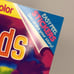 Vintage Lisa Frank Sticker Story Coloring Book Fab Friends 2003 NEW Huge Sticker