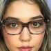 New ALAIN MIKLI A 21030 8730 50mm Red Women's Eyeglasses Frame Italy