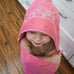 Princess Baby Bath Towel [Pink] Hooded Toddler Towels