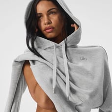 Alo Yoga Accolade Grey Hoodie NWOT