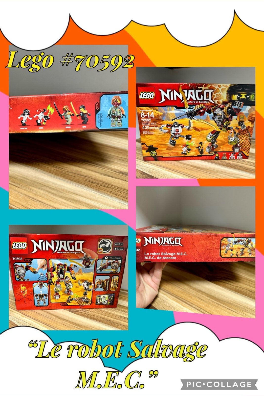 Lego Ninjago: Salvage M.E.C. #70592 Retired