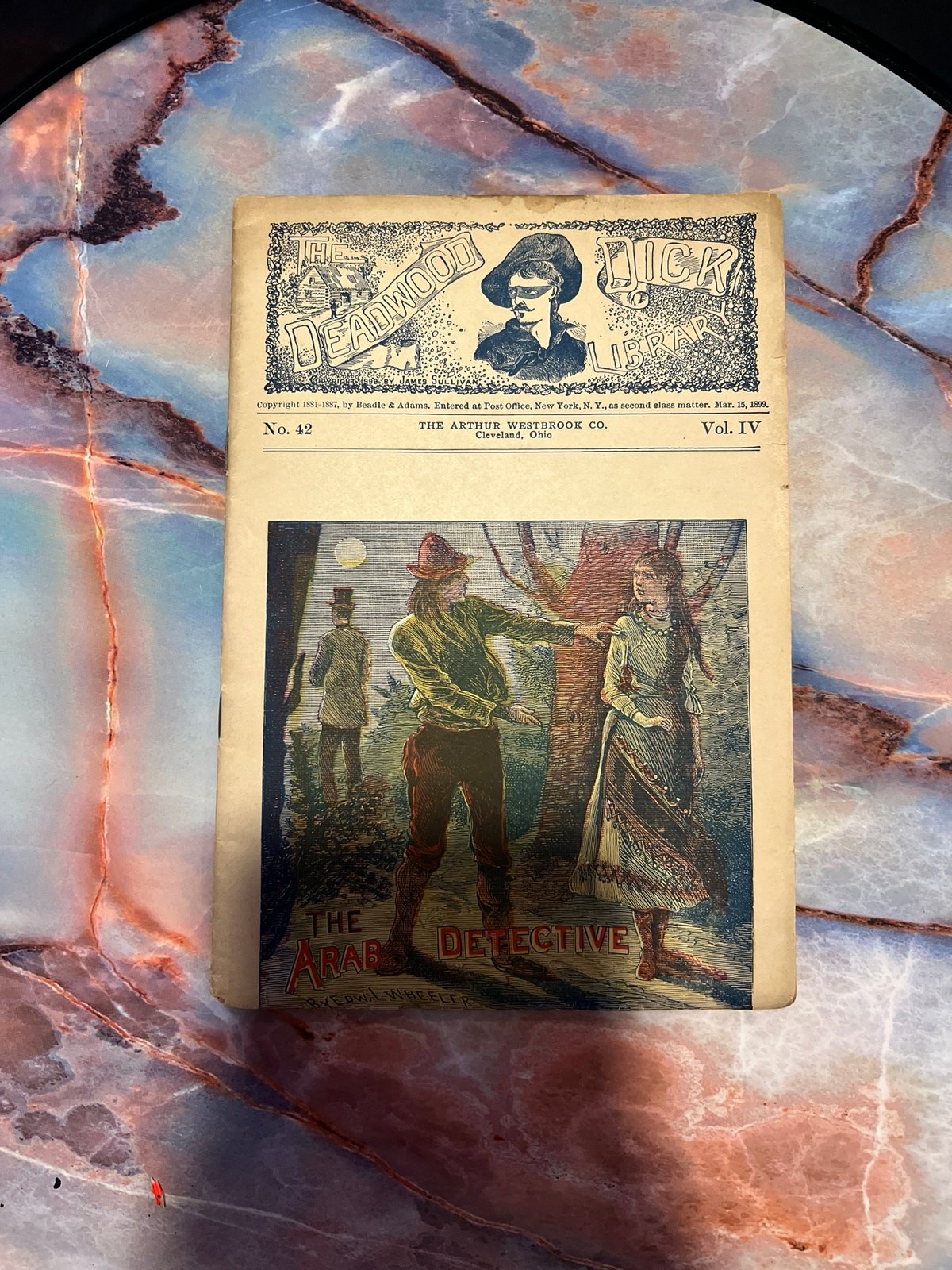 Deadwood Dick Library “The Arab Detective” (Arthur westbrookCo.