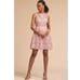 BHLDN Rosaline Dress Size Small Light Pink Lace Cutout Mini Lilac Occasion