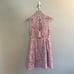 BHLDN Rosaline Dress Size Small Light Pink Lace Cutout Mini Lilac Occasion