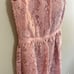 BHLDN Rosaline Dress Size Small Light Pink Lace Cutout Mini Lilac Occasion