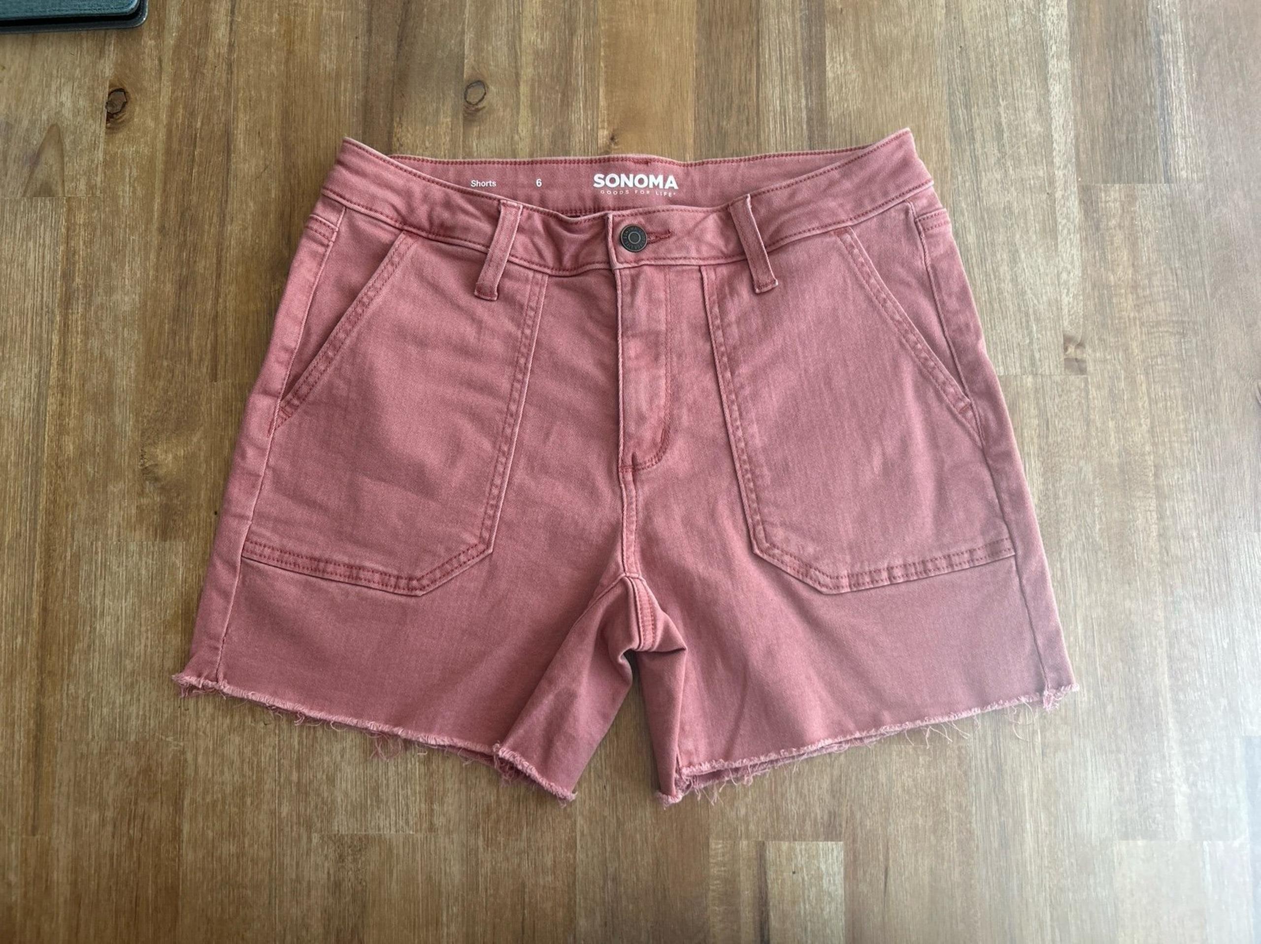 Women's Sonoma Goods For Life High-Waist 5" Jean Shorts Size 6