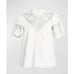 Ulla Johnson Sofia crochet-panel linen blouse Size 8