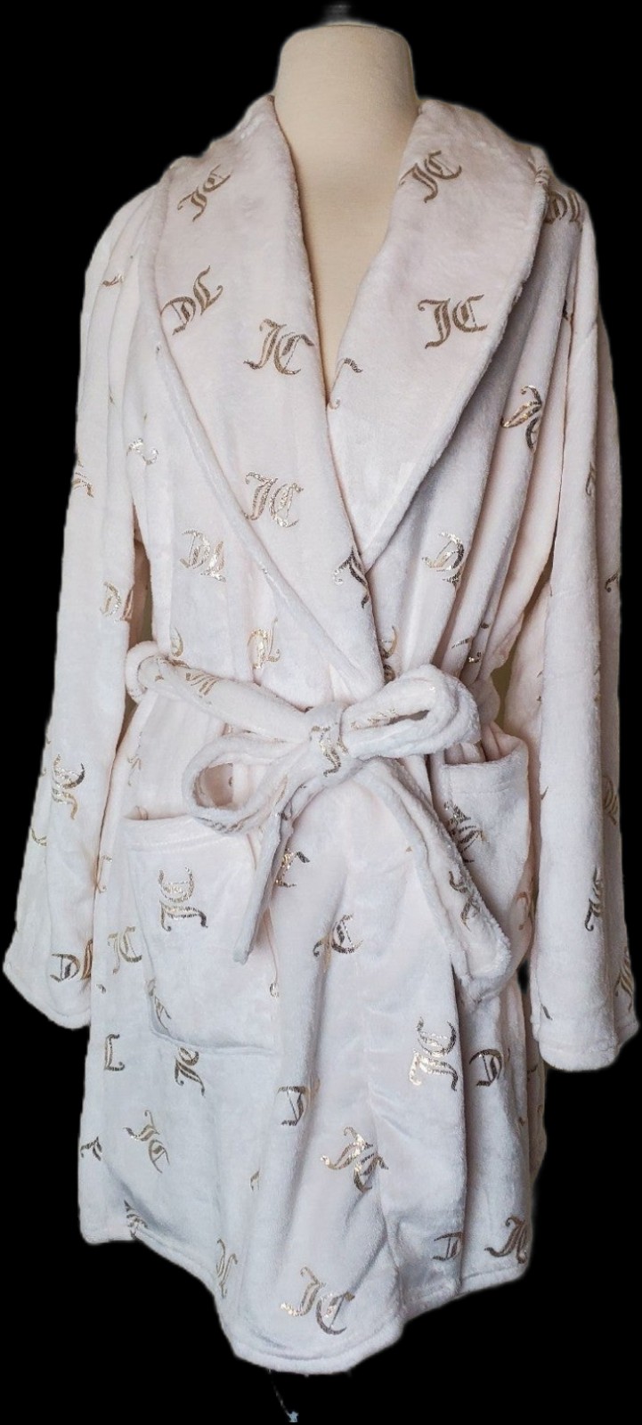 Juicy Couture Robe with gold accents